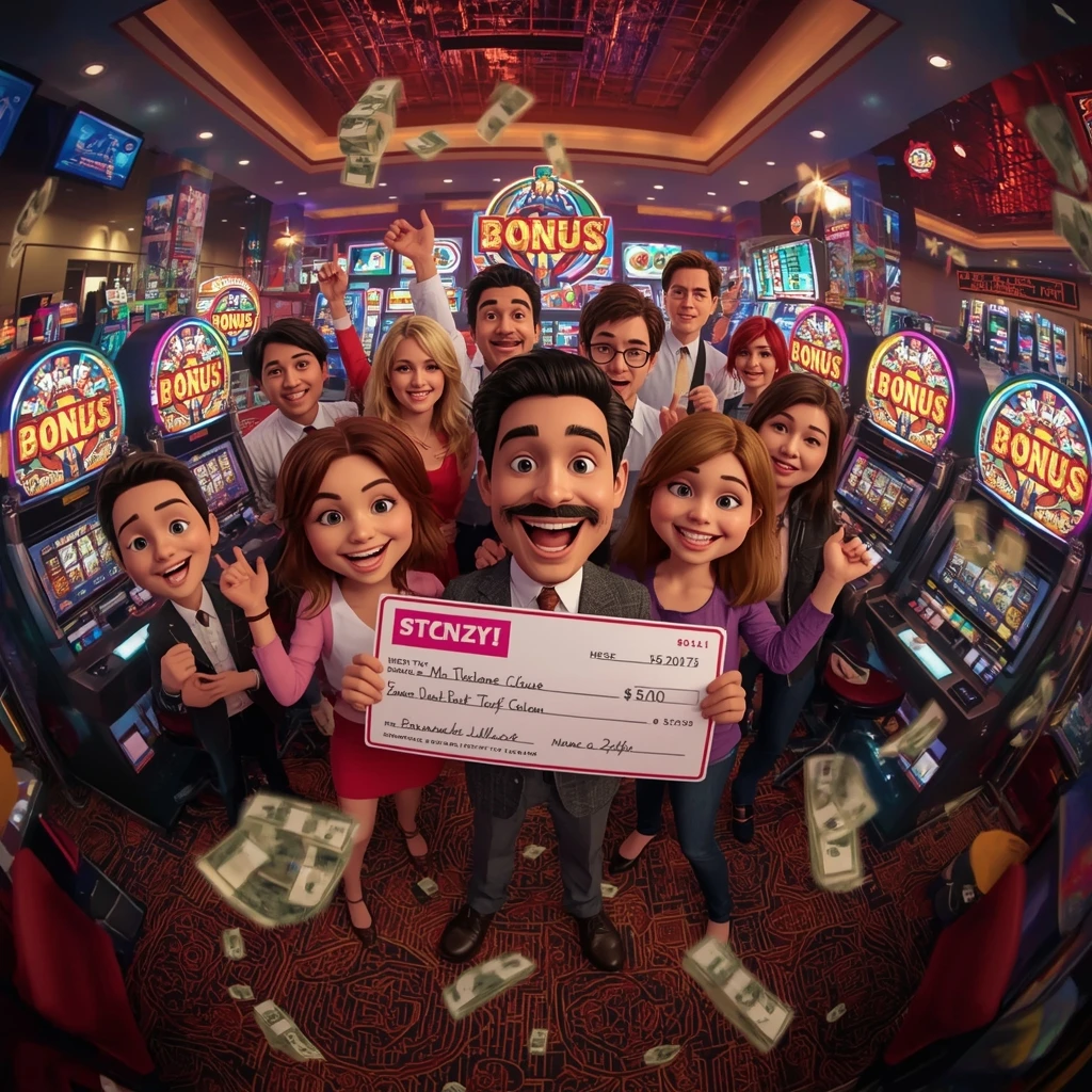 bonus nelle mani di un uomo al casinò GIOCOYES CASINO