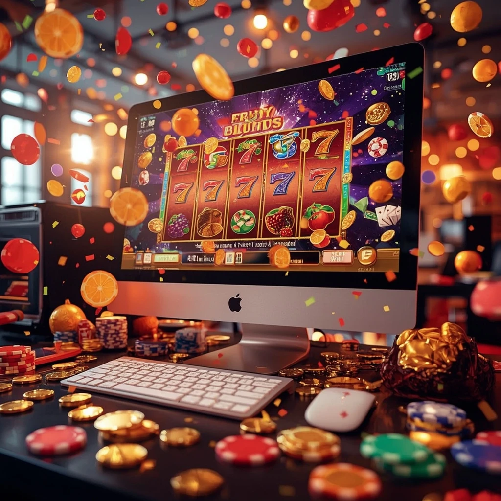 slot machine sullo schermo GIOCOYES CASINO