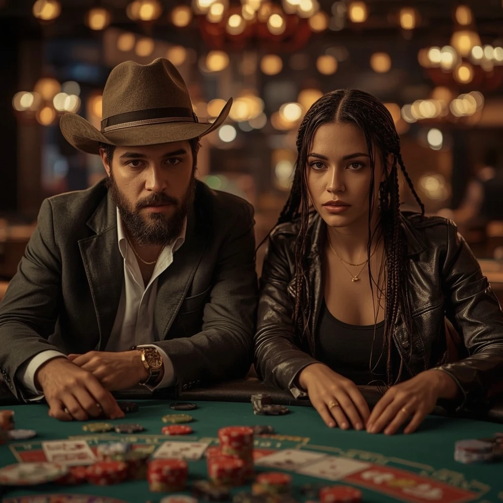 foto di due giocatori di poker GIOCOYES CASINO