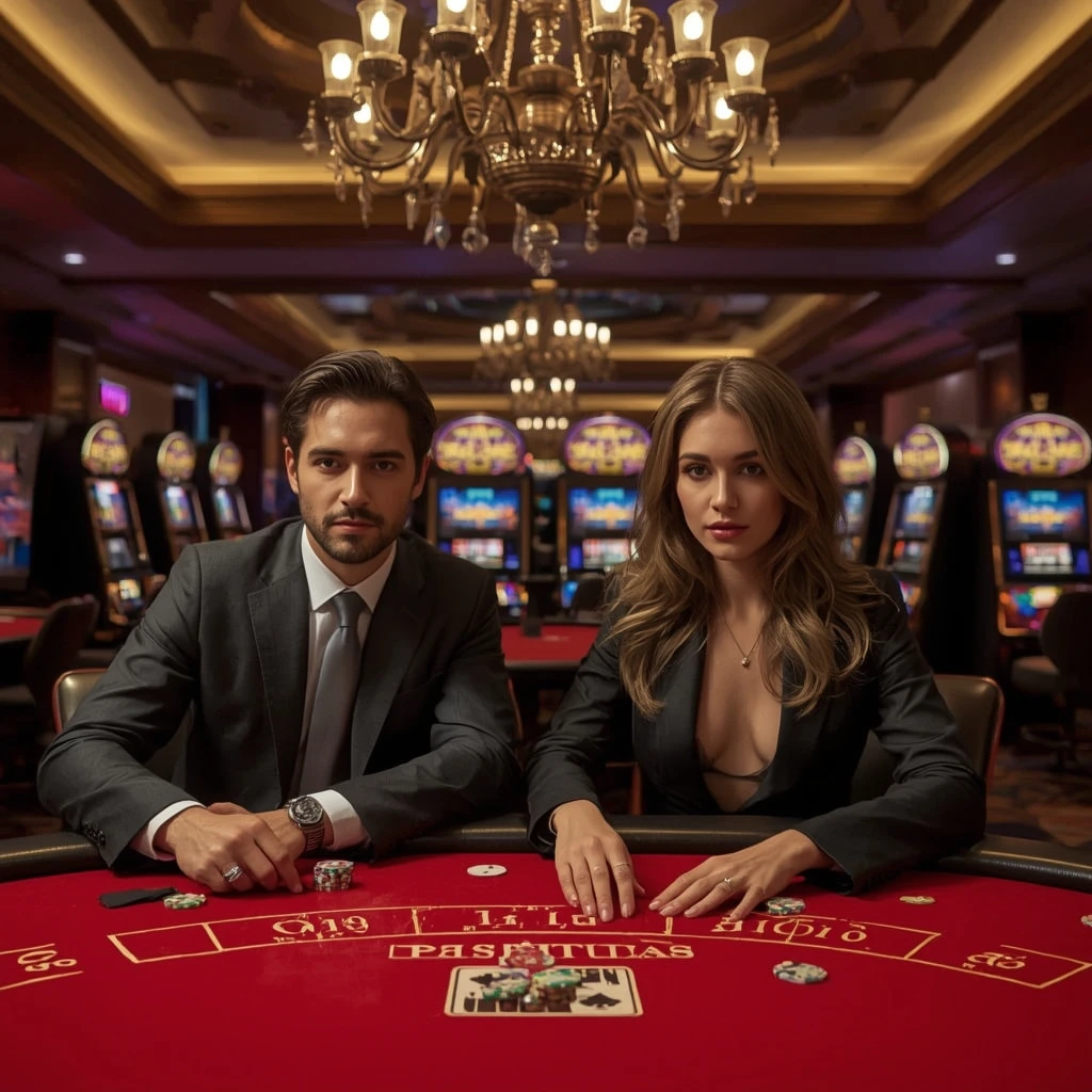 Due giocatori di poker al Giocoyes Casino